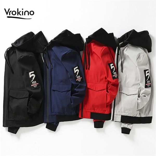 vrokino 2019 spring and autumn new men's solid color hooded large size jacket fashion classic men's loose jacket 5xl 6xl 7xl 8xl t, Black;brown
vrokino 2019 spring and autumn new men's solid color hooded large size jacket fashion classic men's loose jacket 5xl 6xl 7xl 8xl t, Black;brown
