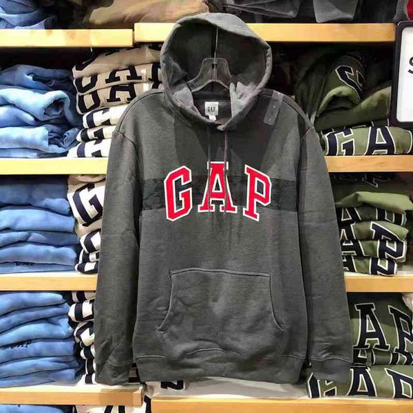 brand hoodie gap young men's casual hooded sweater loose pullover long sleeve kangaroo pocket cotton plush fashion vital 93n1, Black
brand hoodie gap young men's casual hooded sweater loose pullover long sleeve kangaroo pocket cotton plush fashion vital 93n1, Black