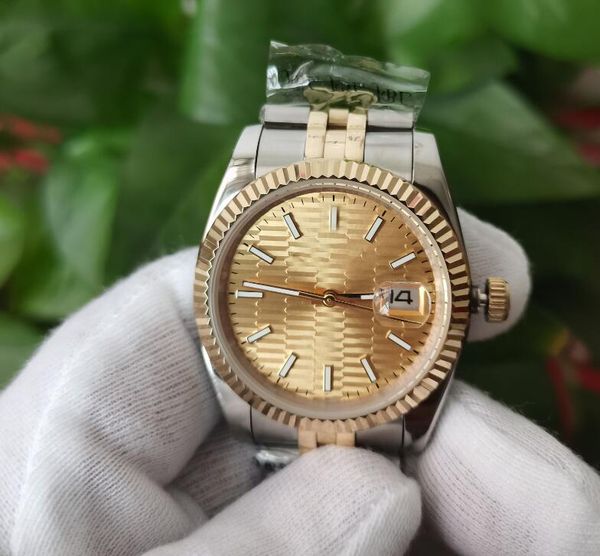 exclusive fashion asia eta 2813 movement yellow dial 36mm watch women's watches 126231 126233 sport watch, Slivery;brown
exclusive fashion asia eta 2813 movement yellow dial 36mm watch women's watches 126231 126233 sport watch, Slivery;brown