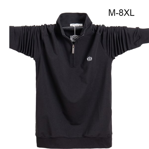 men shirt longsleeve plus size 6xl 7xl 8xl fashion men business casual cotton male shirt long sleeve soild turn-down collar 220408, White;black
men shirt longsleeve plus size 6xl 7xl 8xl fashion men business casual cotton male shirt long sleeve soild turn-down collar 220408, White;black