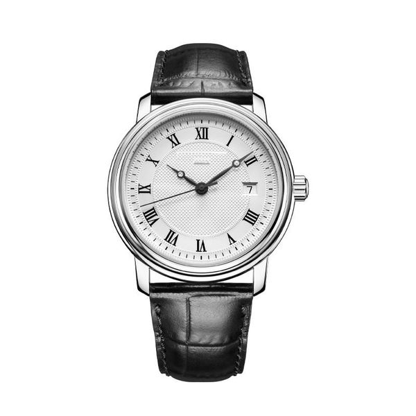 wristwatches 2022 handmade guilloche dial leather calendar three-pin business simple casual sports men's quartz watch, Slivery;brown
wristwatches 2022 handmade guilloche dial leather calendar three-pin business simple casual sports men's quartz watch, Slivery;brown