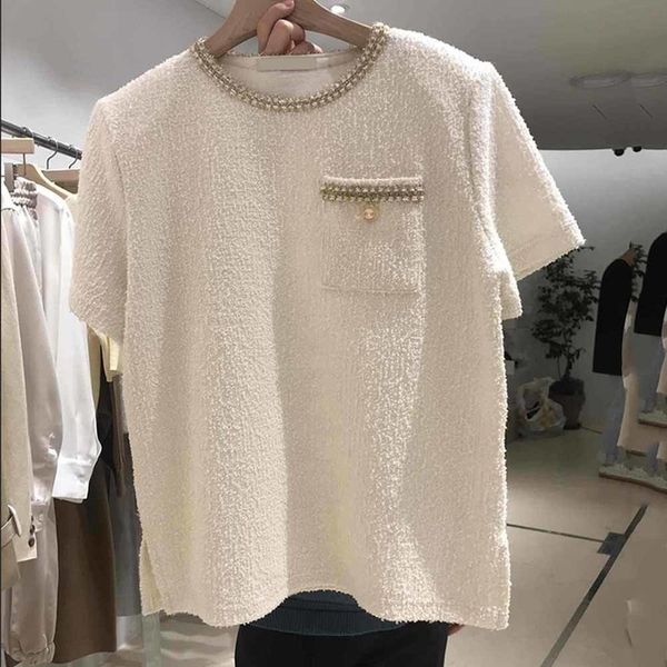 temperament women t shirt 2022 summer korean o neck loose basic pullover tees short sleeve slim sweet 220613, White
temperament women t shirt 2022 summer korean o neck loose basic pullover tees short sleeve slim sweet 220613, White