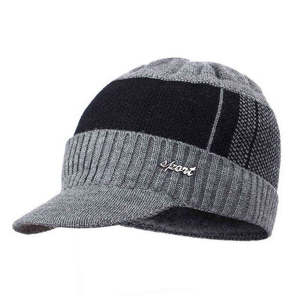 beanie winter baseball cap plush thick brim knitted hat wool outdoor thermal hat men's and women's 220707, Blue;gray
beanie winter baseball cap plush thick brim knitted hat wool outdoor thermal hat men's and women's 220707, Blue;gray