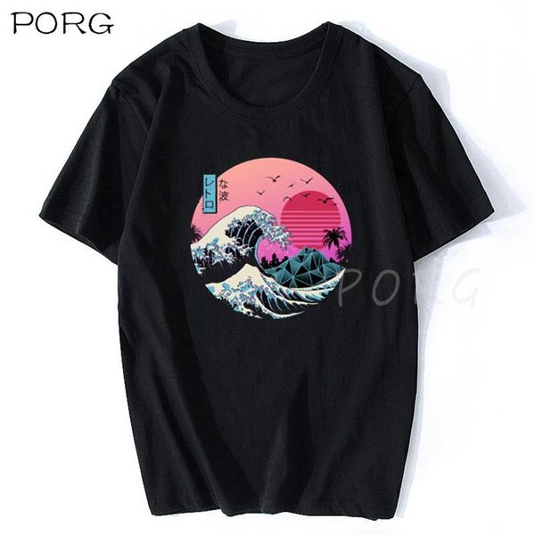 the great retro wave japan anime t-shirt ulzzang harajuku streetwear cotton camisetas hombre men vaporwave funny cool t shirt 3d247p, White;black
the great retro wave japan anime t-shirt ulzzang harajuku streetwear cotton camisetas hombre men vaporwave funny cool t shirt 3d247p, White;black