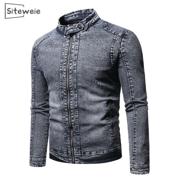 siteweie autumn and winter solid color plus velvet stand neck coat for men thicken denim jacket men clothing jeans coat l482 201104, Black;brown
siteweie autumn and winter solid color plus velvet stand neck coat for men thicken denim jacket men clothing jeans coat l482 201104, Black;brown