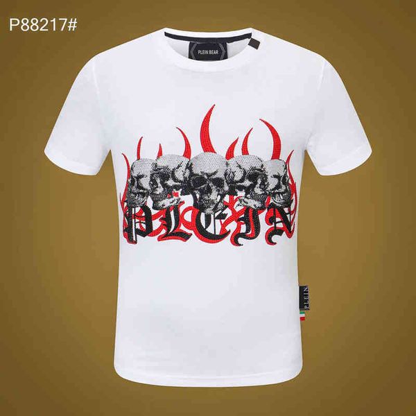 plein bear t 1shirt mens designer tshirts brand clothing rhinestone skull men t-shirts classical hip hop streetwear tshirt, White;black
plein bear t 1shirt mens designer tshirts brand clothing rhinestone skull men t-shirts classical hip hop streetwear tshirt, White;black