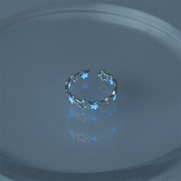 adjustable hollow heart star luminous ring glow in dark silver color rings for women friends gift vintage fashion jewelry ring 220728, Slivery;golden
adjustable hollow heart star luminous ring glow in dark silver color rings for women friends gift vintage fashion jewelry ring 220728, Slivery;golden