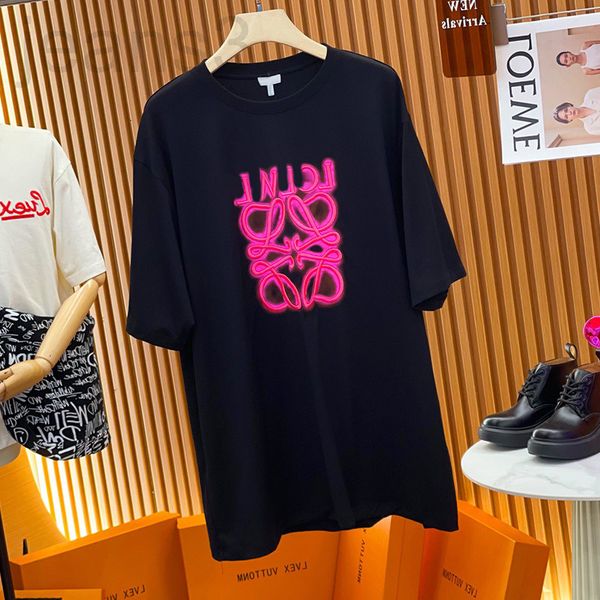 women's t-shirt designer luojia 22ss new phosphor classic embroidered letter t-shirt women's summer versatile round neck pullover, White
women's t-shirt designer luojia 22ss new phosphor classic embroidered letter t-shirt women's summer versatile round neck pullover, White