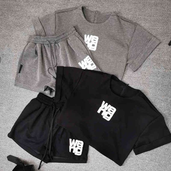 women's two piece pants dang family leisure sports suit round neck short t-shirt printed drstring elastic waist shorts women, White
women's two piece pants dang family leisure sports suit round neck short t-shirt printed drstring elastic waist shorts women, White