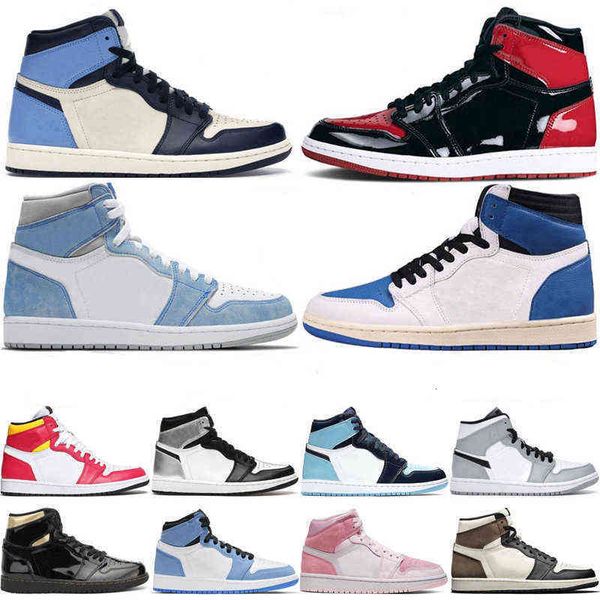1 og 1s mens basketball shoes bred patent hyper royal university blue electro ge lucky green prototype men women size 36-47
1 og 1s mens basketball shoes bred patent hyper royal university blue electro ge lucky green prototype men women size 36-47