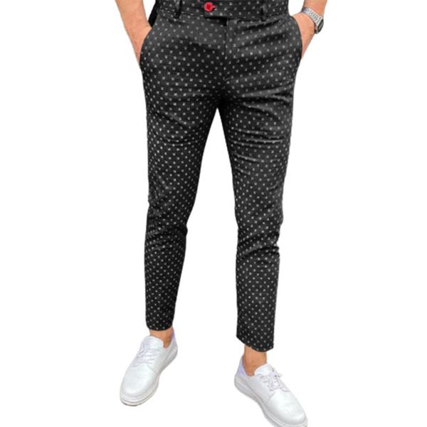men's pants men's pants formal mens dot printed business office dress slim trousers suit men fashion clothing ropa de hombre, Black
men's pants men's pants formal mens dot printed business office dress slim trousers suit men fashion clothing ropa de hombre, Black