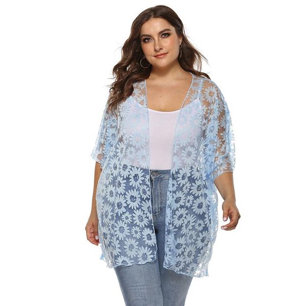women's swimwear plus size summer swimsuit floral lace beach bikini cover up hollow women dress tunic shirt xl-4xlwomen's, White;black
women's swimwear plus size summer swimsuit floral lace beach bikini cover up hollow women dress tunic shirt xl-4xlwomen's, White;black