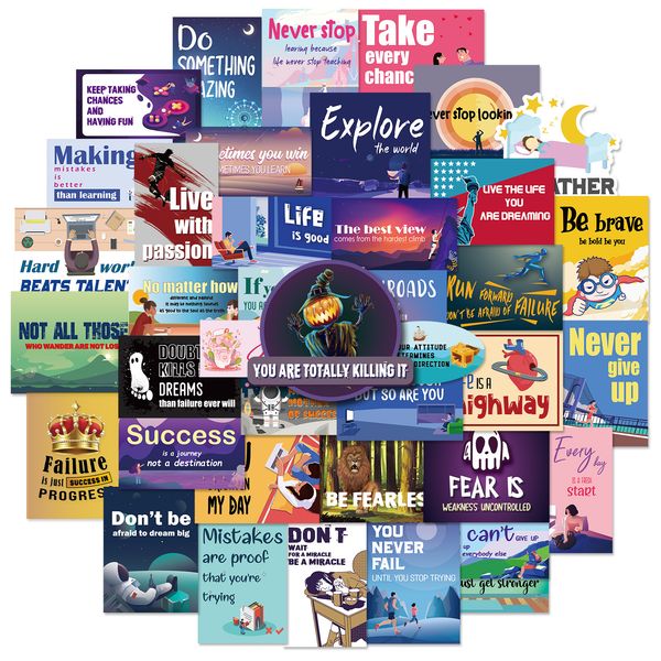 50pcs/set car stickers fun inspirational for skateboard baby scrapbooking pencil case diary phone lapplanner decoration book album kids toys
50pcs/set car stickers fun inspirational for skateboard baby scrapbooking pencil case diary phone lapplanner decoration book album kids toys