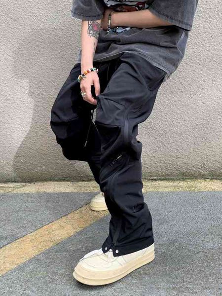 apaig independent wook side zipper splicing sports pants european and american street fashion brand functional nylon high, White;black
apaig independent wook side zipper splicing sports pants european and american street fashion brand functional nylon high, White;black