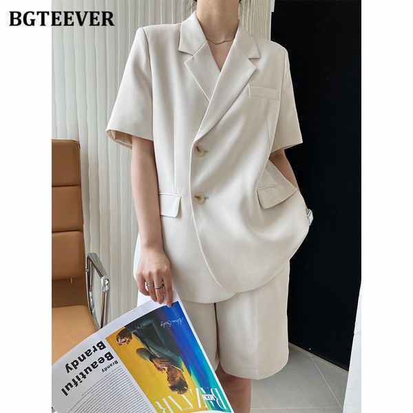 summer elegant ladies shorts suits notched collar short sleeve jackets & elastic waist shorts 2021 women blazer set, White
summer elegant ladies shorts suits notched collar short sleeve jackets & elastic waist shorts 2021 women blazer set, White