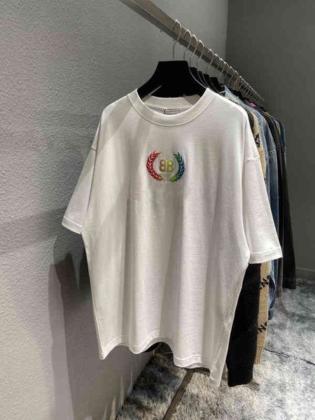 t-shirts spring and summer high version wheat ear print pullover round neck loose and versatile pure cotton men's and women's t-sh, White
t-shirts spring and summer high version wheat ear print pullover round neck loose and versatile pure cotton men's and women's t-sh, White