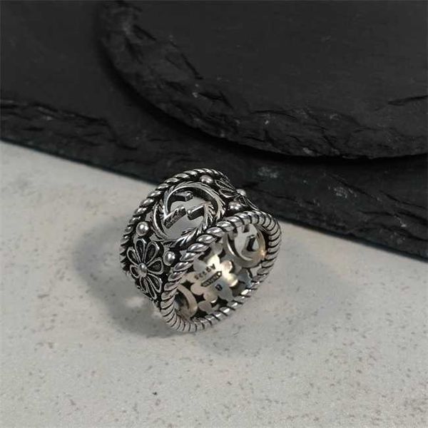 28% off designer jewelry gujia double g hollow out flower wide sterling silver couple ring ins fashion gift trend
28% off designer jewelry gujia double g hollow out flower wide sterling silver couple ring ins fashion gift trend