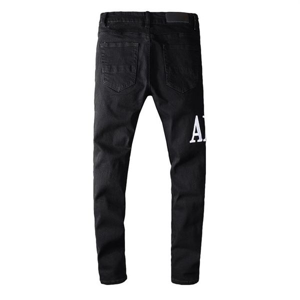 luxurys designer mens jeans mark slim-leg patch vintage hole fashion biker causal hip hop denim pants size 29-40247r, Blue
luxurys designer mens jeans mark slim-leg patch vintage hole fashion biker causal hip hop denim pants size 29-40247r, Blue
