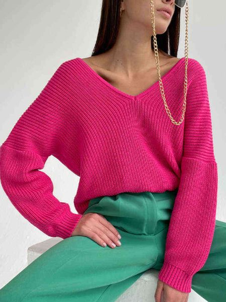 women's sweater v neck knitted pullover long sleeve oversize jumper female warm casual solid c t220824, White;black
women's sweater v neck knitted pullover long sleeve oversize jumper female warm casual solid c t220824, White;black