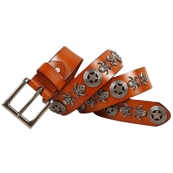 designer belts for men womens 38mm with orange box personality light luxury american first layer cowhide belt punk belts 2022 smooth leather, Black;brown
designer belts for men womens 38mm with orange box personality light luxury american first layer cowhide belt punk belts 2022 smooth leather, Black;brown