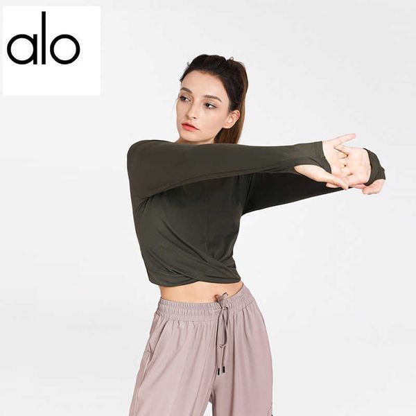 alo yoga women's breathable slimming yoga clothes fashion sports leisure fitness running loose long-sleeved t-shirt
alo yoga women's breathable slimming yoga clothes fashion sports leisure fitness running loose long-sleeved t-shirt