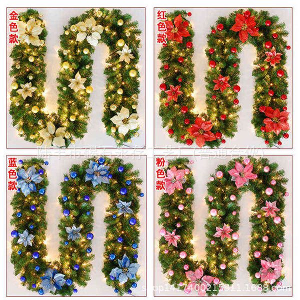 factory outlet 2.7m christmas rattan decoration encryption door hanging ornaments tree golden red wreath set
factory outlet 2.7m christmas rattan decoration encryption door hanging ornaments tree golden red wreath set