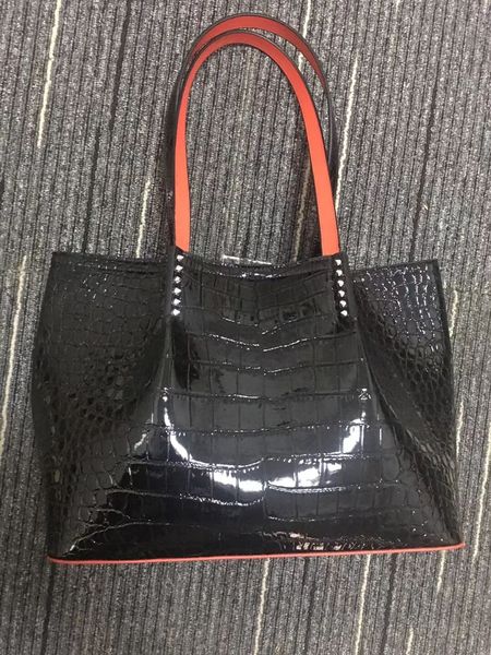 lxurys totes fashion bag cabata designer totes rivet genuine leather red bottom handbag composite handbags famous purse shopping bags black
lxurys totes fashion bag cabata designer totes rivet genuine leather red bottom handbag composite handbags famous purse shopping bags black