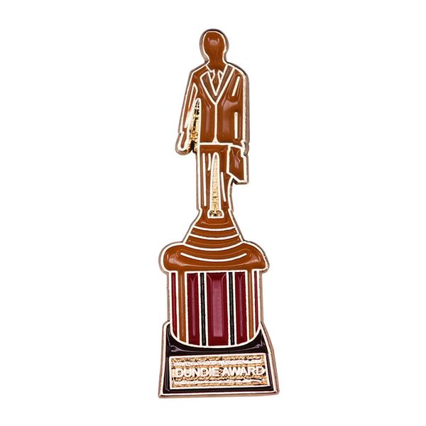 dundie award enamel pin brooch the office tv show badge fashion jewelry gift, Blue
dundie award enamel pin brooch the office tv show badge fashion jewelry gift, Blue
