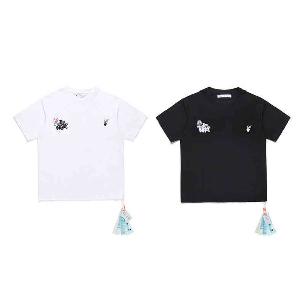 men's t-shirts fashion brand ow spoof graffiti letter doraemon limited short sleeve loose cotton t-shirt ftls, White;black
men's t-shirts fashion brand ow spoof graffiti letter doraemon limited short sleeve loose cotton t-shirt ftls, White;black