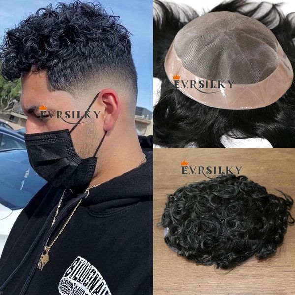 super durable 20mm curly mono toupee male 100% human hair system straight men hairpiece 360 wave breathable replacement for man, Black
super durable 20mm curly mono toupee male 100% human hair system straight men hairpiece 360 wave breathable replacement for man, Black