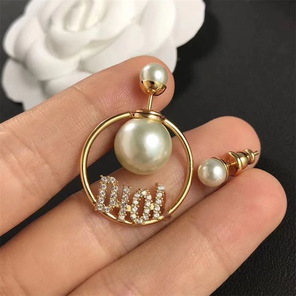 letter ring size pearl asymmetric earrings women's round earrings, Golden
letter ring size pearl asymmetric earrings women's round earrings, Golden