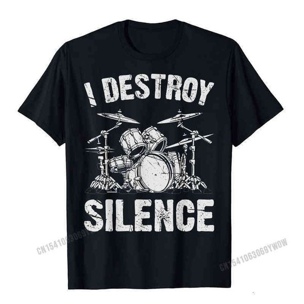 t designer shirtmen's t-shirts i destroy silence drumming vintage drummer drumset drum set t-shirt harajuku cotton casual tees cute you, White;black
t designer shirtmen's t-shirts i destroy silence drumming vintage drummer drumset drum set t-shirt harajuku cotton casual tees cute you, White;black