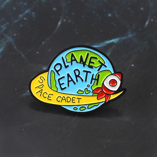 cartoon planet earth round brooch for boys rocket space cadet enamel pin wholesale creative letter metal badges jewelry small fashion access, Gray
cartoon planet earth round brooch for boys rocket space cadet enamel pin wholesale creative letter metal badges jewelry small fashion access, Gray