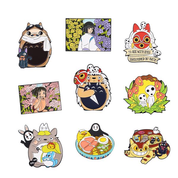 japanese anime peripheral image brooch for women fantasy monster totoro enamel cartoon cute faceless man badge set 9pcs children couple gift, Gray
japanese anime peripheral image brooch for women fantasy monster totoro enamel cartoon cute faceless man badge set 9pcs children couple gift, Gray