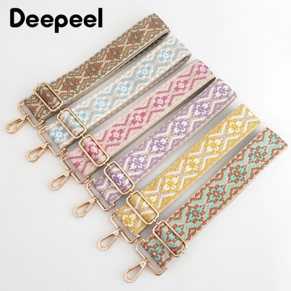 deepeel 5cm widen bags strap color ethnic style jacquard adjustable straps for shoulder crossbody handbags accessories 220505, Black
deepeel 5cm widen bags strap color ethnic style jacquard adjustable straps for shoulder crossbody handbags accessories 220505, Black