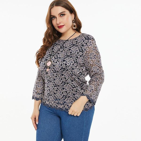 women's plus size t-shirt 2022 spring women long sleeve lace fashion ladies casual elegant retro womens, Black
women's plus size t-shirt 2022 spring women long sleeve lace fashion ladies casual elegant retro womens, Black