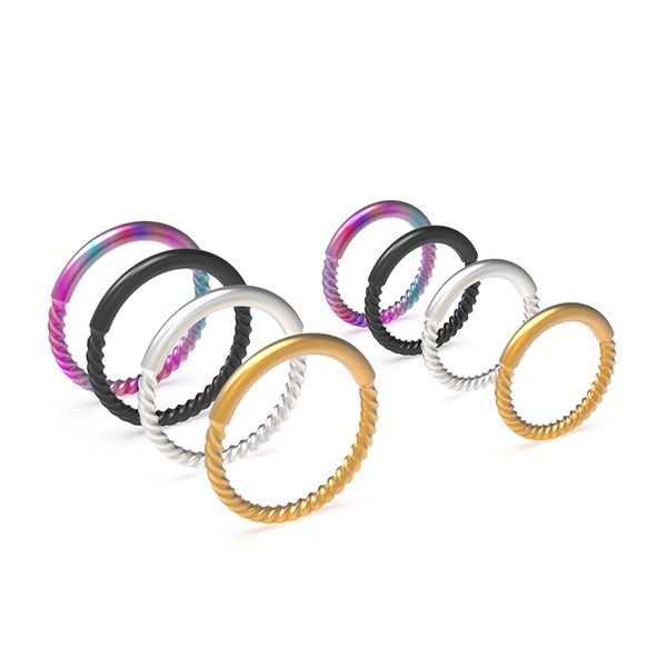 316l stainless steel body piercing jewelry various specifications twist nose ring earrings 220716, Golden
316l stainless steel body piercing jewelry various specifications twist nose ring earrings 220716, Golden