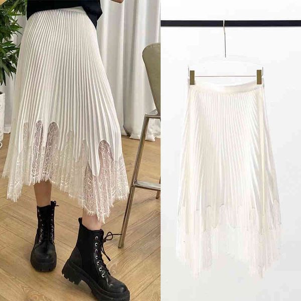 skirts p399480 tb lace pleated sun folded elastic waist skirt women's yuan, Black
skirts p399480 tb lace pleated sun folded elastic waist skirt women's yuan, Black