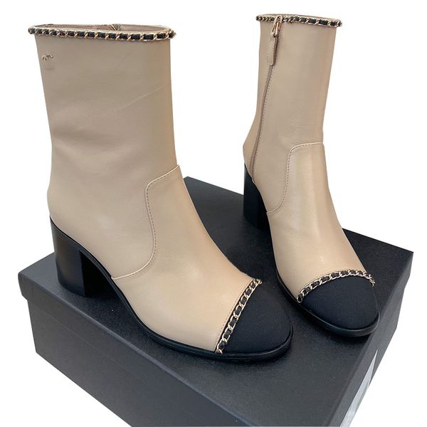 winter womens ankle boots classic black shoe with chain chunky heel 7cm /3cm fall designer retro black lambskin knight rainboots snow fashio
winter womens ankle boots classic black shoe with chain chunky heel 7cm /3cm fall designer retro black lambskin knight rainboots snow fashio