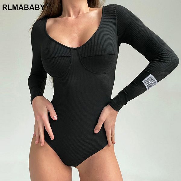 autumn winter casual knitted ribbed bodysuit fashion v neck long sleeve women streetwear romper jumpsuit bodysuit, Black;white
autumn winter casual knitted ribbed bodysuit fashion v neck long sleeve women streetwear romper jumpsuit bodysuit, Black;white