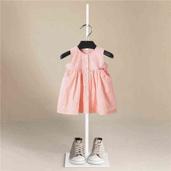 baby dress 2022 summer new girls fashion infantile dresses cotton children's clothes striped style kids clothing princess dress g220506, Red;yellow
baby dress 2022 summer new girls fashion infantile dresses cotton children's clothes striped style kids clothing princess dress g220506, Red;yellow