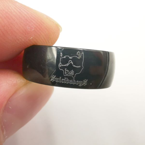 brand new black stainless steel ring icp skull rings for mens fashion cool smooth rings 8-12#, Silver
brand new black stainless steel ring icp skull rings for mens fashion cool smooth rings 8-12#, Silver