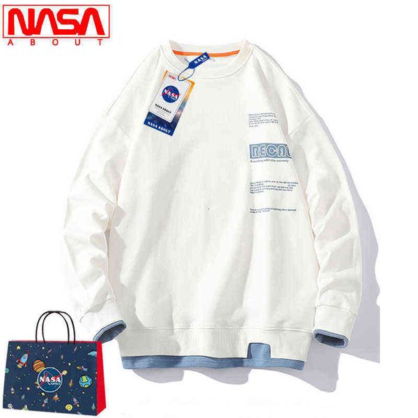 hoodies sweatshirts designer hoodie nasa co branded round neck two-piece sweater men's fashion ins loose spring and autumn style trend, Black
hoodies sweatshirts designer hoodie nasa co branded round neck two-piece sweater men's fashion ins loose spring and autumn style trend, Black