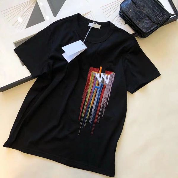 luxury men t shirt summer short sleeve french fashion designer t shirts women senior letter heavy-duty embroidery craftsmanship cotton size, White;black
luxury men t shirt summer short sleeve french fashion designer t shirts women senior letter heavy-duty embroidery craftsmanship cotton size, White;black