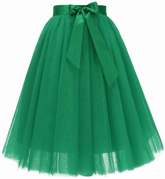 women's tulle skirt knee length 6-layered wedding party homecoming prom dress e7wj#, White;black
women's tulle skirt knee length 6-layered wedding party homecoming prom dress e7wj#, White;black