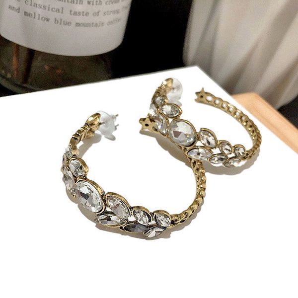 stud charm 18k gold plated 925 silver luxury designer alphabet geometric women's round crystal rhinestone pearl dgearrings wedding part, Golden;silver
stud charm 18k gold plated 925 silver luxury designer alphabet geometric women's round crystal rhinestone pearl dgearrings wedding part, Golden;silver