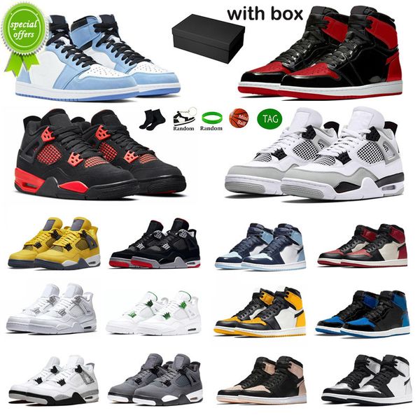 2022 men women basketball shoes 1s 1 bred patent chicago 4 4s sail military black university blue red thunder mens trainers sports sneakers
2022 men women basketball shoes 1s 1 bred patent chicago 4 4s sail military black university blue red thunder mens trainers sports sneakers