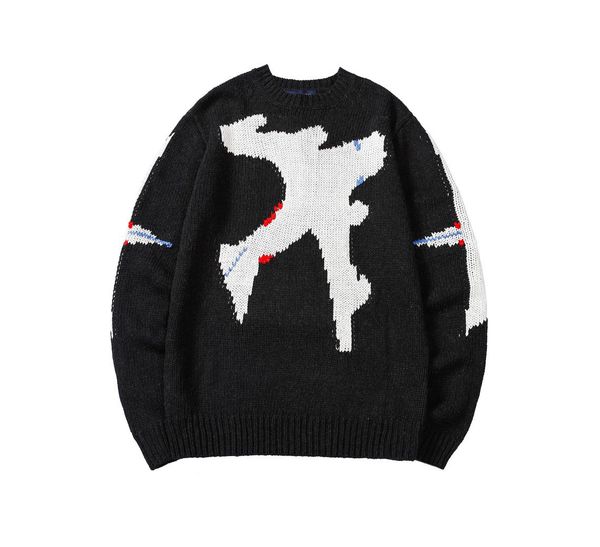 new aop jacquard letter knitted sweater in autumn / winter 2022acquard knitting machine e custom jnlarged detail crew neck cotton reehs5wrws, Black;brown
new aop jacquard letter knitted sweater in autumn / winter 2022acquard knitting machine e custom jnlarged detail crew neck cotton reehs5wrws, Black;brown