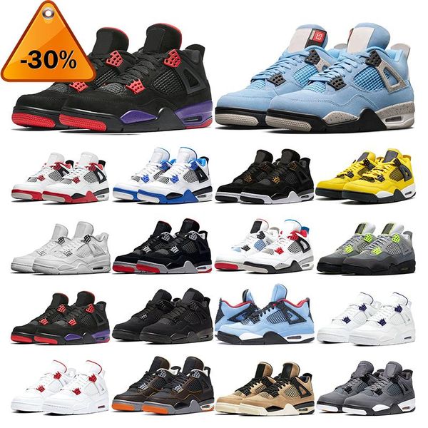 mens basketball shoes 4s j4 university blue black cat fired red white cement pure money motorsports men trainer sport sneakers outdoor 
mens basketball shoes 4s j4 university blue black cat fired red white cement pure money motorsports men trainer sport sneakers outdoor