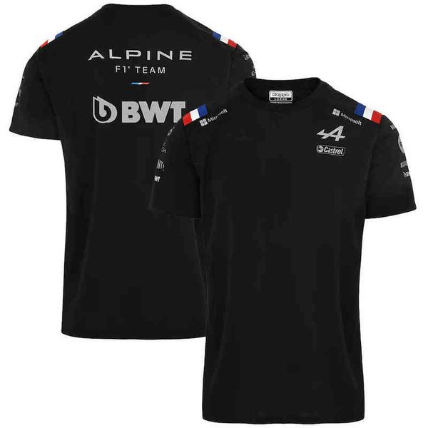 new f1 official t shirt sele formula one alpine f1 team blue short sleeve summer racing oversized fan shirt loose cool and comfortable t-sh, White;black
new f1 official t shirt sele formula one alpine f1 team blue short sleeve summer racing oversized fan shirt loose cool and comfortable t-sh, White;black